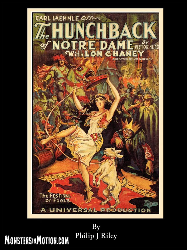 Hunchback of Notre Dame 1923 History of Book Lon Chaney - Click Image to Close