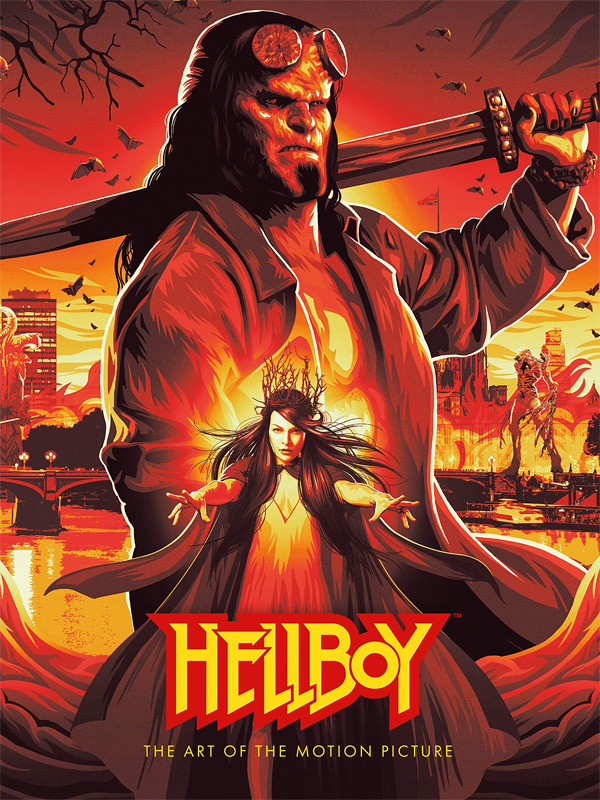 Hellboy: The Art of The Motion Picture (2019) Hardcover Book - Click Image to Close