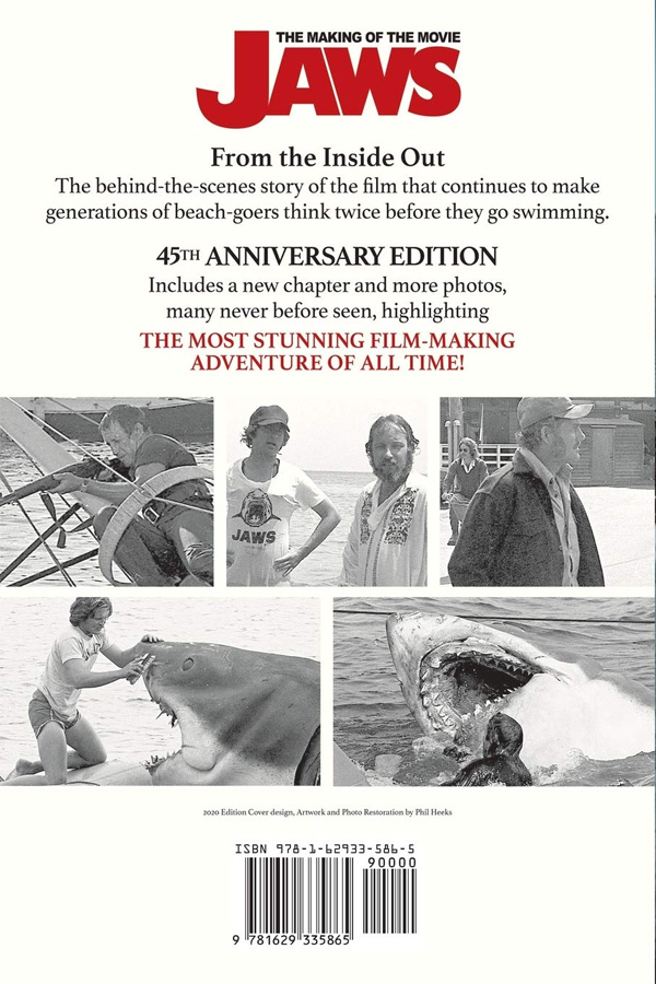 Jaws On Location... On Martha's Vineyard The Making of the Movie 45th Anniversary Edition Softcover Book - Click Image to Close