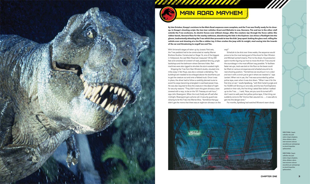 Jurassic Park: The Ultimate Visual History Hardcover Book - Click Image to Close