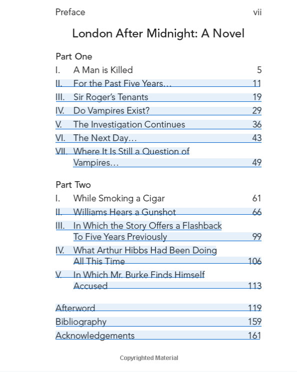 London After Midnight: An English Translation of the 1929 French Novelization of the Lost Lon Chaney Film Hardcover Book - Click Image to Close