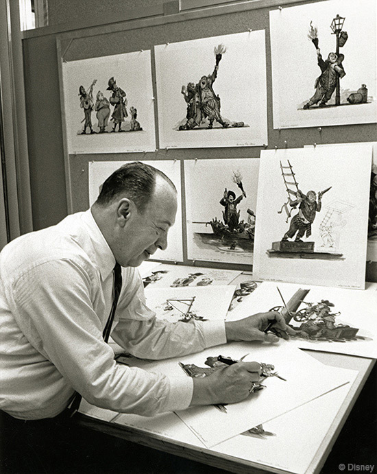 Marc Davis in His Own Words: Imagineering the Disney Theme Parks Volumes 1 and 2 Hardcover Book - Click Image to Close