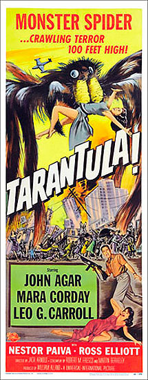 Tarantula 1955 Insert Card Poster Reproduction - Click Image to Close