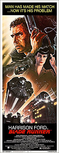 Blade Runner Insert Card Poster Reproduction - Click Image to Close