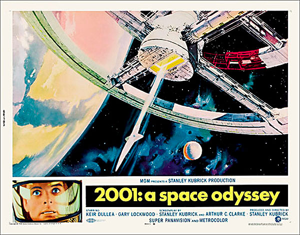 2001: A Space Odyssey 1968 Half Sheet Poster Reproduction - Click Image to Close