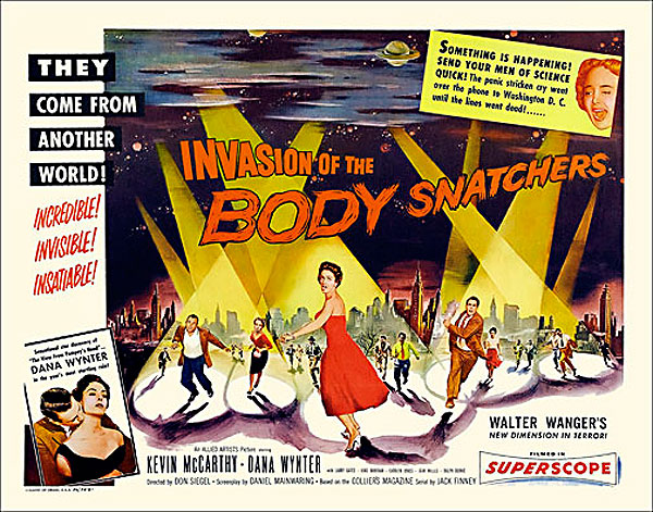 Invasion of the Body Snatchers 1956 Half Sheet Poster Reproduction - Click Image to Close