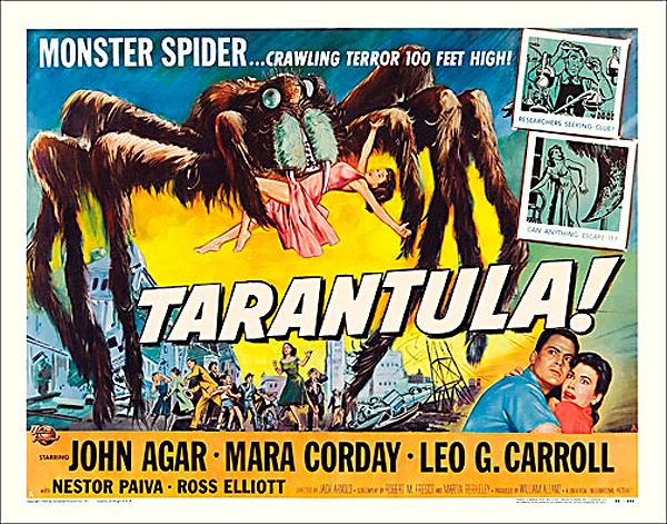 Tarantula 1955 Style "A" Half Sheet Poster Reproduction - Click Image to Close