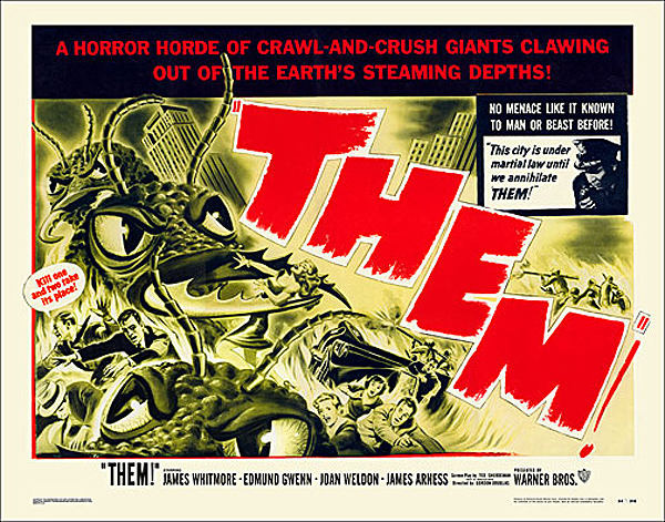 THEM! 1954 Half Sheet Poster Reproduction - Click Image to Close