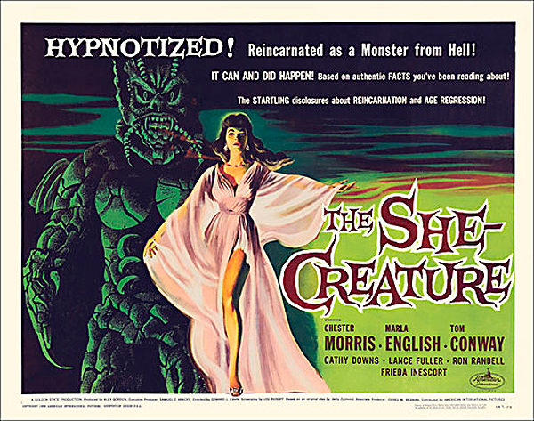 She-Creature, The 1956 Half Sheet Poster Reproduction - Click Image to Close