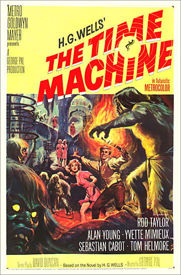 Time Machine 1960 One Sheet Poster Reproduction - Click Image to Close