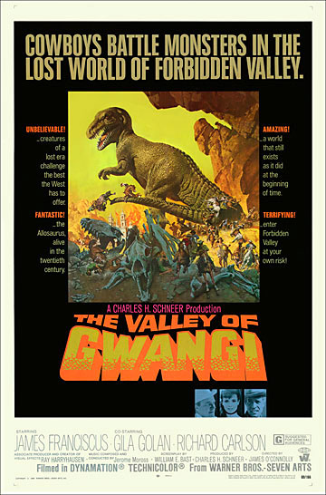 Valley of Gwangi, The 1969 One Sheet Poster Reproduction - Click Image to Close