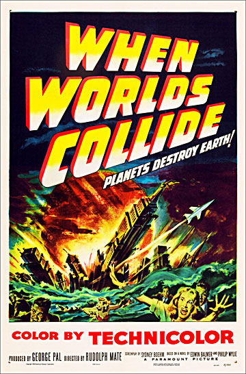 When World's Collide 1951 One Sheet Poster Reproduction - Click Image to Close
