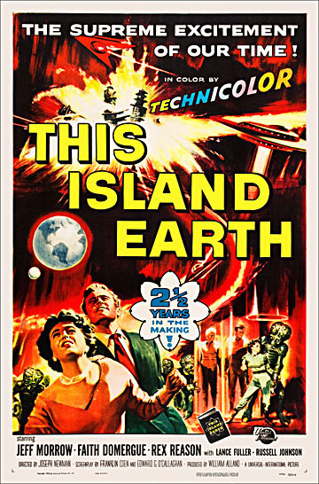 This Island Earth 1953 One Sheet Poster Reproduction - Click Image to Close