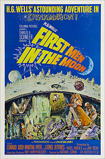 First Men In The Moon 1964 One Sheet Poster - Click Image to Close