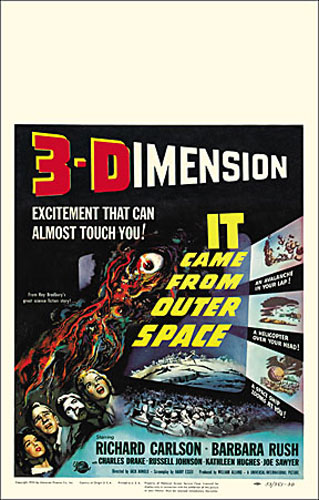 IT Came from Outer Space 1953 Window Card Poster Reproduction - Click Image to Close