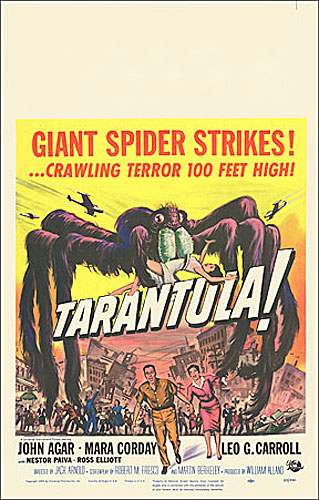 Tarantula 1955 Window Card Poster Reproduction - Click Image to Close