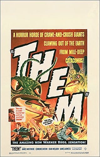 THEM! 1954 Window Card Poster Reproduction - Click Image to Close