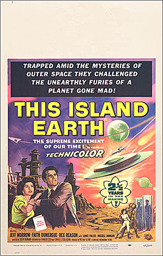 This Island Earth 1955 Window Card Poster Reproduction - Click Image to Close