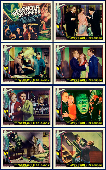 Werewolf of London 1935 Lobby Card Set (11 X 14) - Click Image to Close