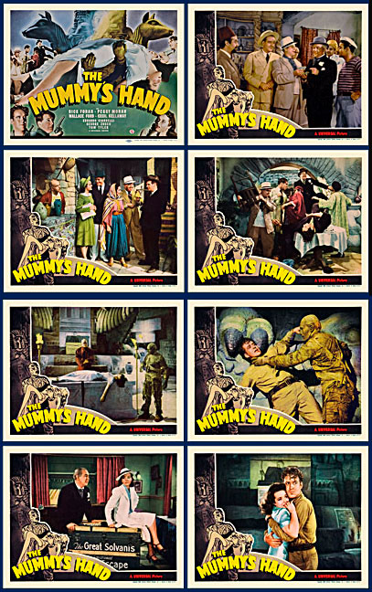 Mummy's Hand, The 1940 Lobby Card Set (11 X 14) - Click Image to Close