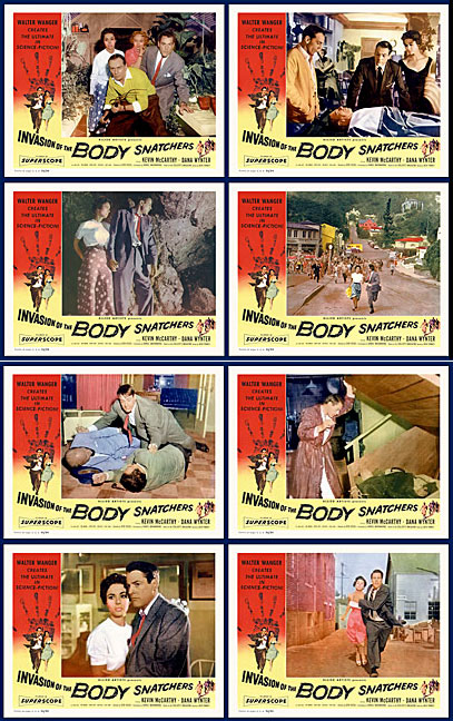 Invasion of the Body Snatchers 1956 Lobby Card Set (11 X 14) - Click Image to Close
