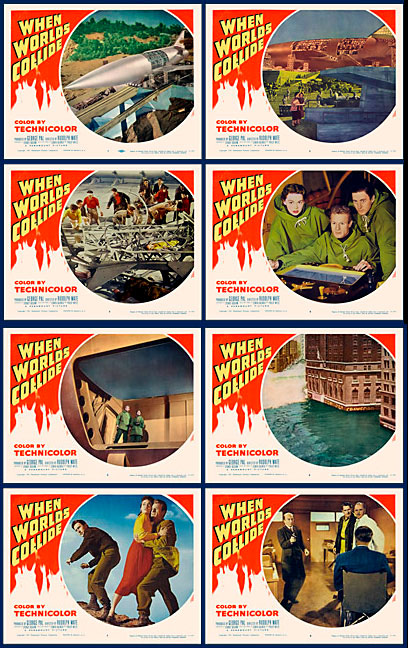 When World's Collide 1951Lobby Card Set (11 X 14) - Click Image to Close