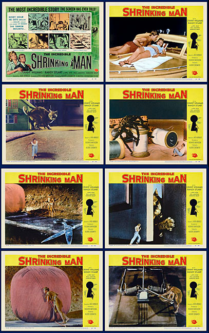 Incredible Shrinking Man 1957 Lobby Card Set (11 X 14) - Click Image to Close