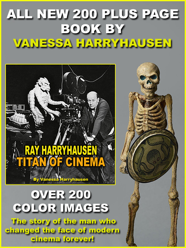 Ray Harryhausen Titan of Cinema Paperback Book by Vanessa Harryhausen - Click Image to Close
