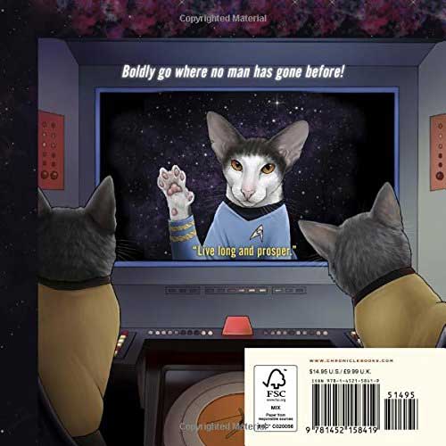 Star Trek Cats Hardcover Book by Jenny Parks - Click Image to Close