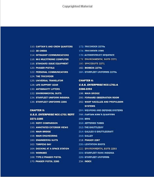 Star Trek: The U.S.S. Enterprise NCC-1701 Illustrated Handbook Hardcover Book - Click Image to Close