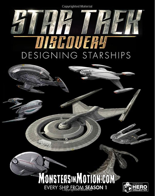 Star Trek Designing Starships Volume 4: Discovery Hardcover Book - Click Image to Close