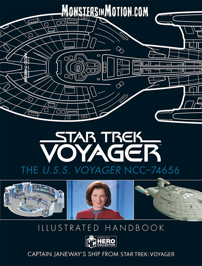 Star Trek Voyager U.S.S. Voyager NCC74656 Illustrated Handbook