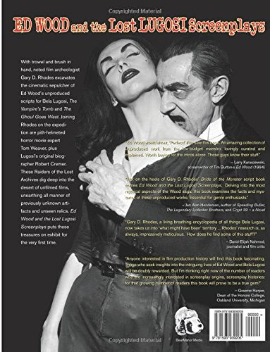 Scripts from the Crypt #5 Ed Wood and the Lost Lugosi Screenplays Softcover Book - Click Image to Close