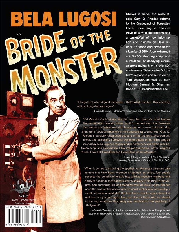 Scripts from the Crypt #4 Bride of the Monster Softcover Book - Click Image to Close