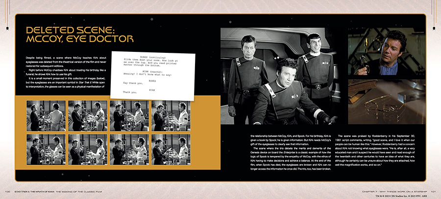 Star Trek II: The Wrath of Khan Making of the Classic Film Hardcover Book - Click Image to Close