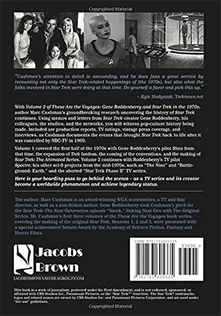Star Trek These are the Voyages: Gene Roddenberry and Star Trek in the 1970's Volume 2 (1975-1977) Book by Marc Cushman - Click Image to Close
