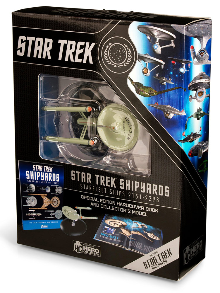 Star Trek Shipyards Star Trek Starships: 2151-2293 The Encyclopedia of Starfleet Ships Plus Collectible Hardcover Book - Click Image to Close