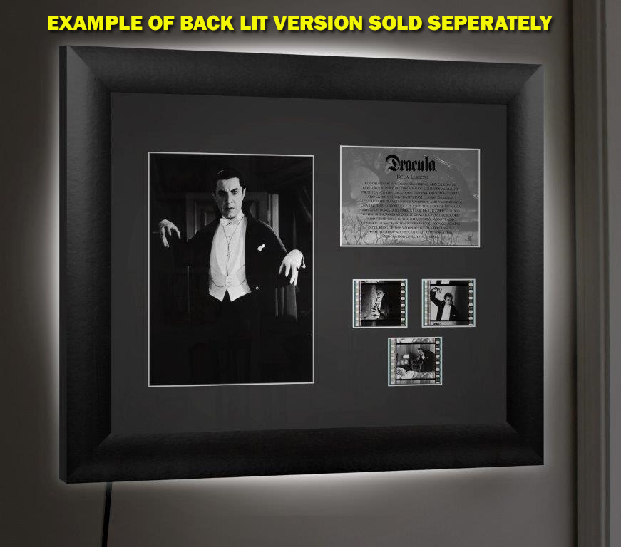 Dracula Bela Lugosi Back Lit Framed Film Cell LIMITED EDITION - Click Image to Close