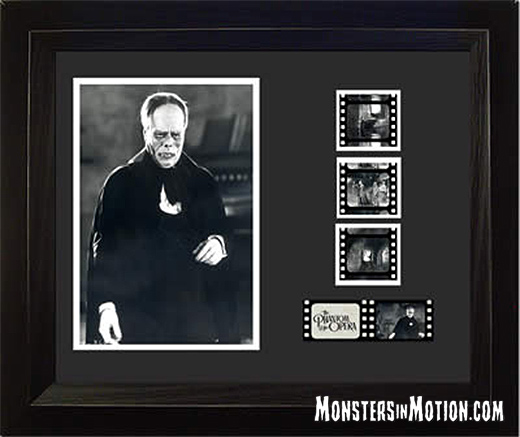 Phantom of the Opera Lon Chaney Back Lit Framed Film Cell LIMITED EDITION - Click Image to Close