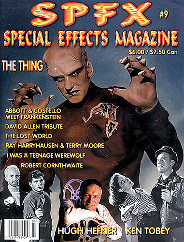 SPFX Special Effects Magazine Volume 9 Ted Bohus The Thing - Click Image to Close