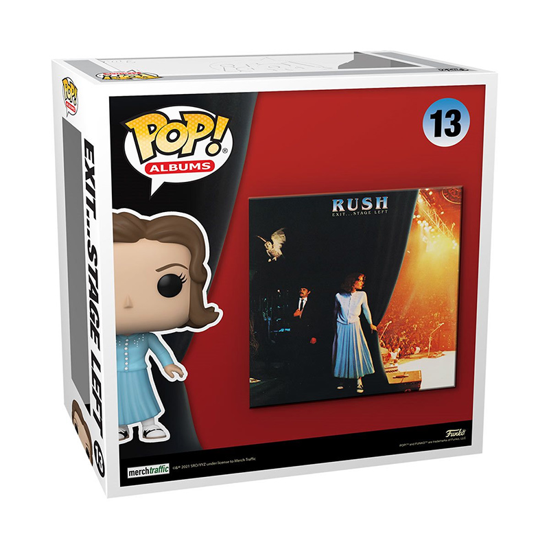 Rush Exit Stage Left Pop! Album Figure with Case R.I.P. Neil Peart - Click Image to Close