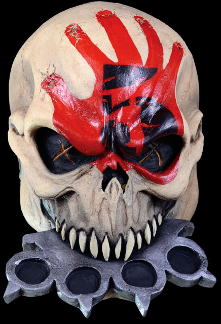 Five Finger Death Punch Knucklehead Latex Mask - Click Image to Close