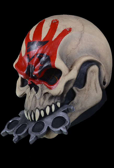Five Finger Death Punch Knucklehead Latex Mask - Click Image to Close
