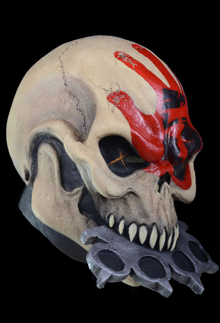 Five Finger Death Punch Knucklehead Latex Mask - Click Image to Close