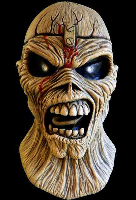 Iron Maiden Somewhere In Time Eddie Latex Costume Horror Halloween Mask Official