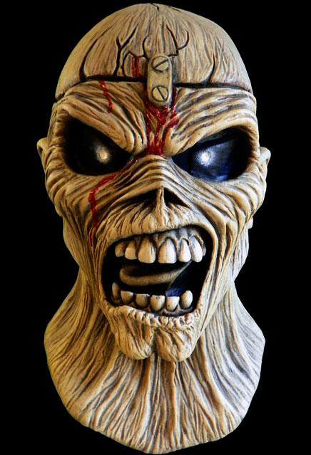 Iron Maiden Piece of Mind Eddie Latex Pullover Mask - Click Image to Close