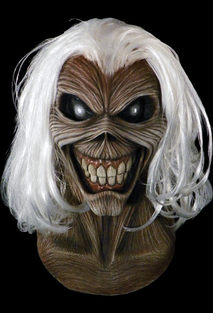 Iron Maiden Killers Eddie Latex Pullover Mask - Click Image to Close