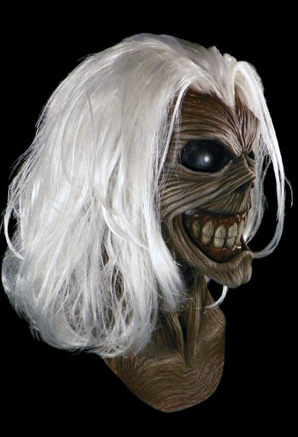 Iron Maiden Killers Eddie Latex Pullover Mask - Click Image to Close