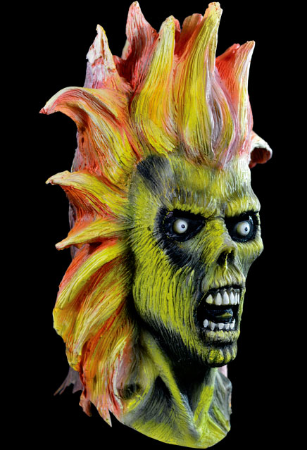 Iron Maiden 1st Album Eddie Latex Pullover Mask - Click Image to Close