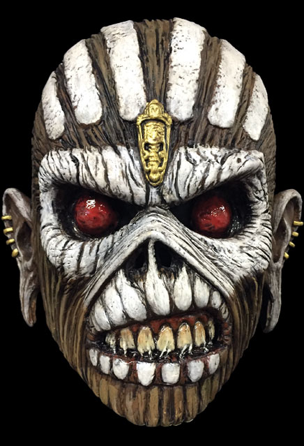 Iron Maiden Book of Souls Eddie Latex Pullover Mask - Click Image to Close